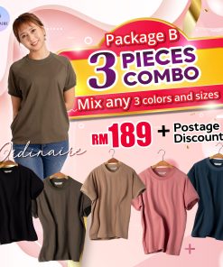 Package B 3 Pieces Combo - All Day Top