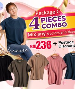 Package C 4 Pieces Combo - All Day Top